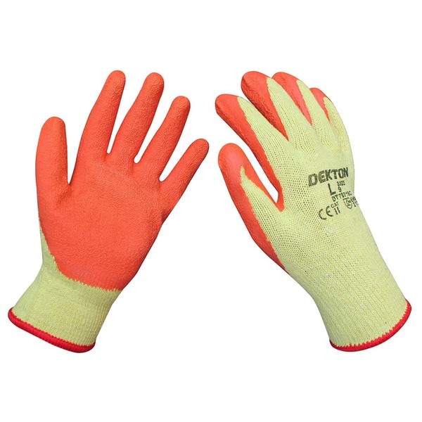 Dekton 9/L Multi-Purpose Professional Latex Coated Working Gloves | Ultimate