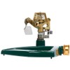 Melnor Impact Lawn Sprinkler, Metal Head & Metal Sled, Adjustable