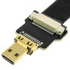 BeMatik Flat HDMI Video Cable FPV 20cm A Male to