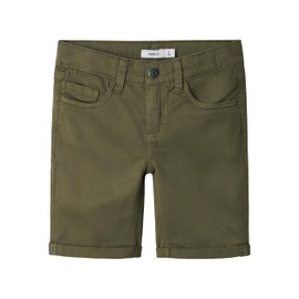 Name it kids Boys Nkmsilas Isak L TWI Shorts 3122-Mf Tb, Deep Lichen Green, 128