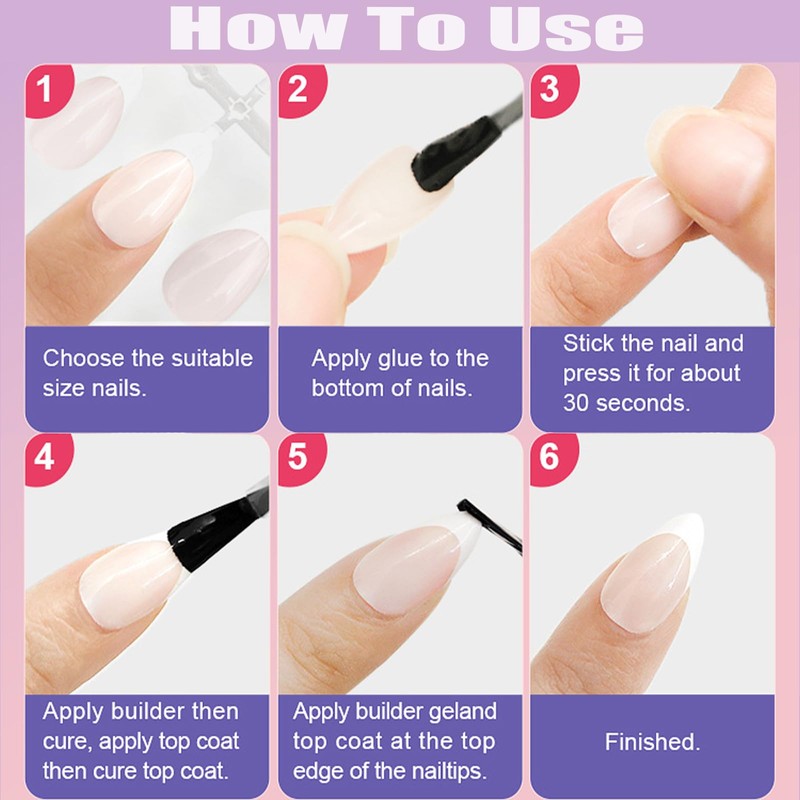 Brown Polka Dot Press on Nails Short Almond Fake Nails