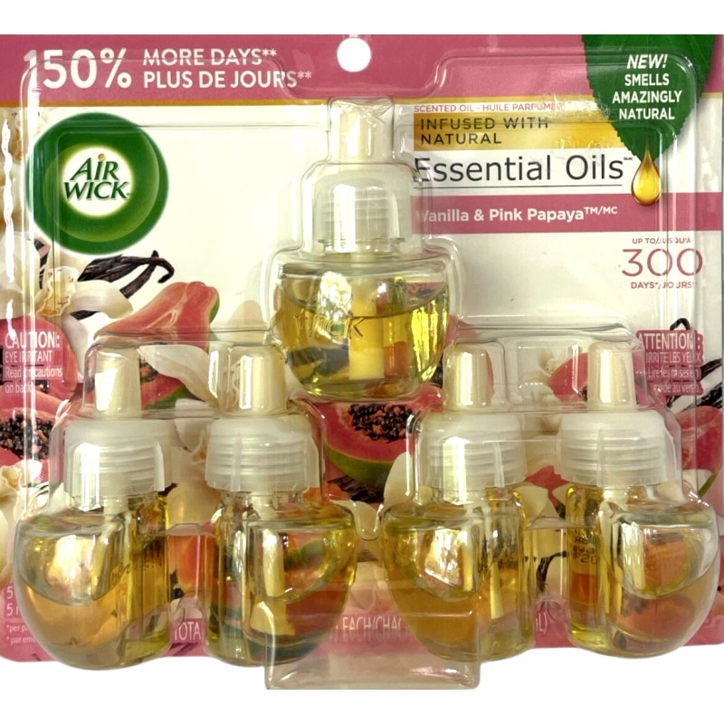 AirWick Refills Wall Plug, 5 Count Packs, Each 5ct. Comes