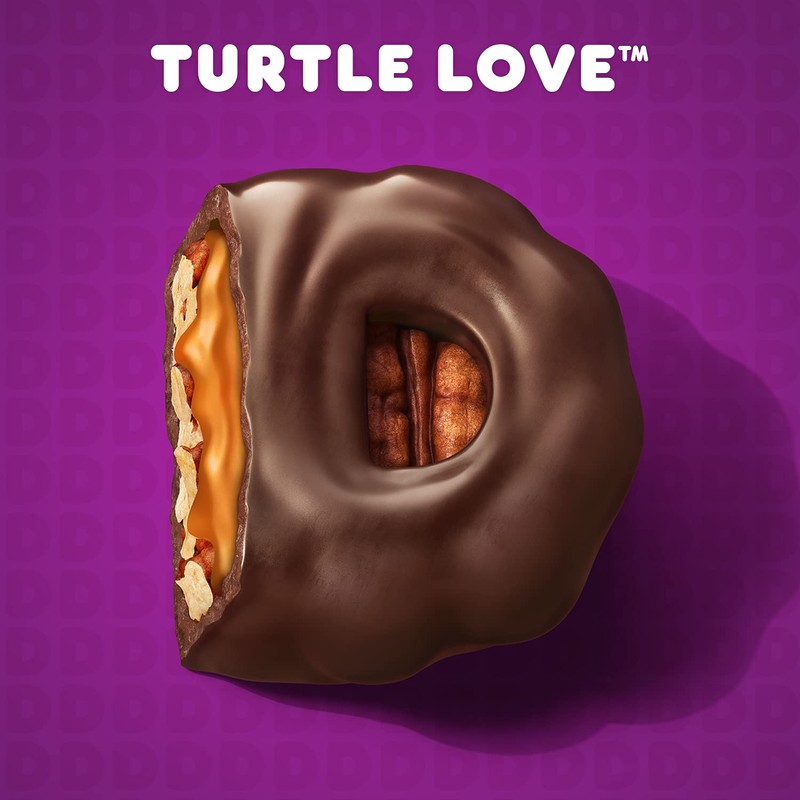 Dunkin' Turtle Love Flavored Coffee, 10 Count (Pack of 6)