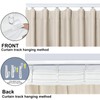 cbsroro Room Divider Blackout Curtain Track Curtains Wall Dividers Panels