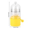 Egg Maker, Egg Scrambler Shaker Whisk Hand Operated Golden Egg