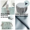 24L Collapsible Foot Bath Soaker Basin Tub for Soaking Feet,