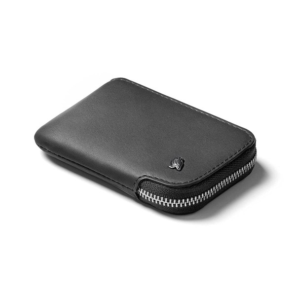 Bellroy Men's Leather Wallet and Card Case Card Pocket, Charcoalcobalt,