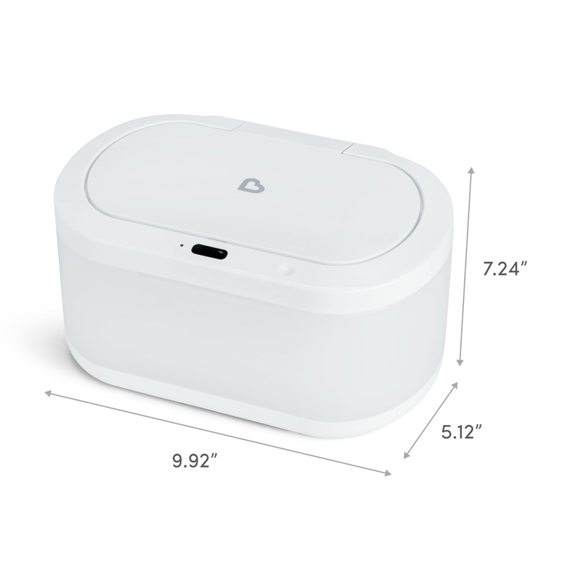 Munchkin Touch Free Baby Wipe Warmer with Nightlight & Motion