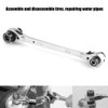 Ever Multi Ratchet Spanner, 8-21 mm 8-in-1 Multifunctional Ratchet Wrench