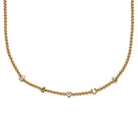 Alex and Ani Love and Luck Tennis Necklace