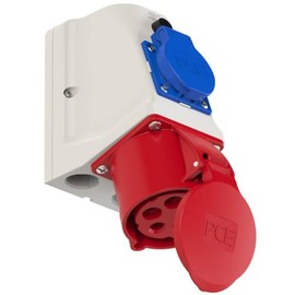 CEE-KOMBIDOSE 32 A MIT VERDRAHTUNG