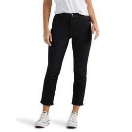Lee Women's Legendary 23" Capri Jean, Black, 10