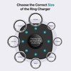 Travel-Friendly Smart Ring Charger, Compatible with Oura Ring Gen3 Charger
