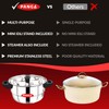 PANCA Idli Maker Stainless Steel Idli Cooker, Idli Steamer, Idly
