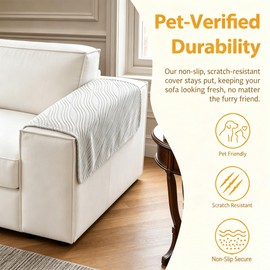 Sofa Armrest Covers, 2PCS Elastic Non Slip High Elasticity Sofa Covers