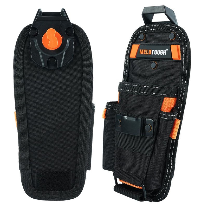 MELOTOUGH Small Tool Pouch with Quick Release Belt Clip,Clip On
