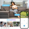 KPACOT Dome-Shaped Security Camera, Outdoor, Wireless/WiFi, 5 Megapixels, Surveillance Camera,