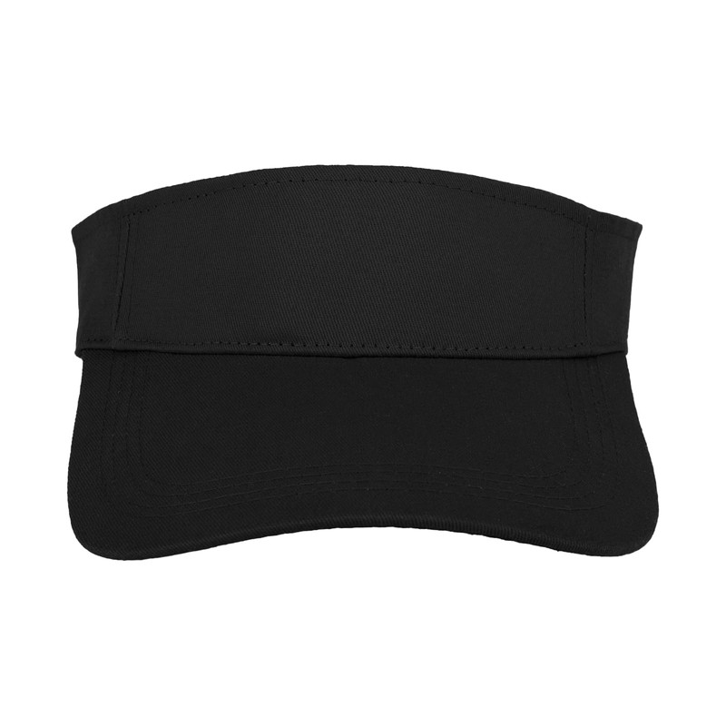 TOPTIE Sun Sports Visor Hat Plain Solid Cotton Visors Adjustable