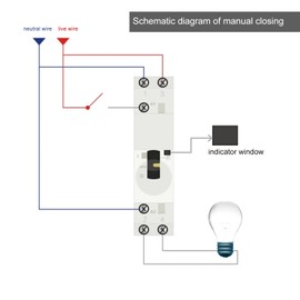 AC Contactor, 2P 25A 24V/60Hz DIN Rail Household AC Contactor