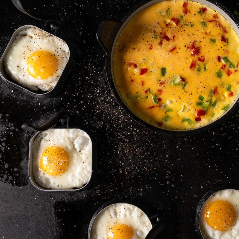 Blackstone 5515 Egg Ring/Omelet Ring Kit,Silver