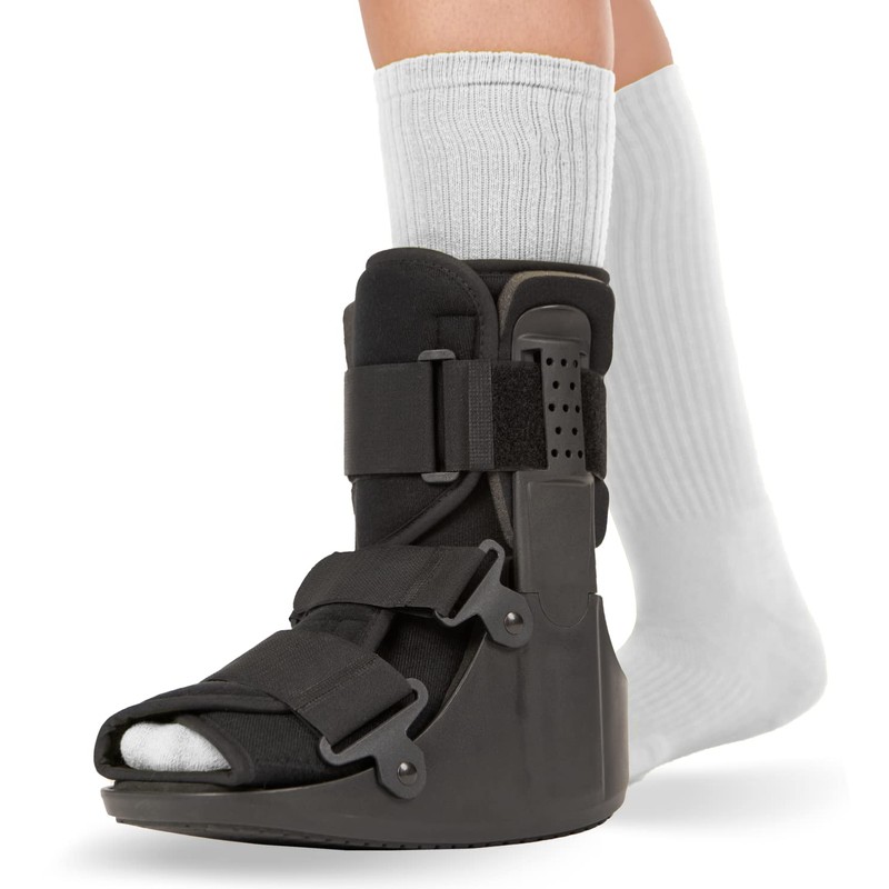 BraceAbility Short Walking Boot - Orthopedic Medical Walker Cast for