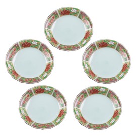 Yuki Romance Imari Style Gorgeous [Arita Ware, Made in Japan] 5 Small Plates
