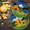 VENTASOL 68PCS Camping Party Cutlery |16 Guests, Including Paper Plates,