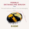 Kent Brushes Pebble Detangling Brush - Ideal for Detangling and