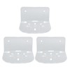 Acrylic Small Floating Shelf, Transparent Wall Mounted Holder, Mini Floating