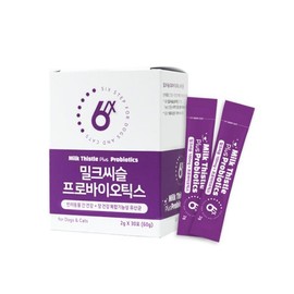Petamin Six Step Milk Thistle 100mg + Probiotics / 펫타민 식스스텝 밀크씨슬 100mg+프로바이오틱스 유산균