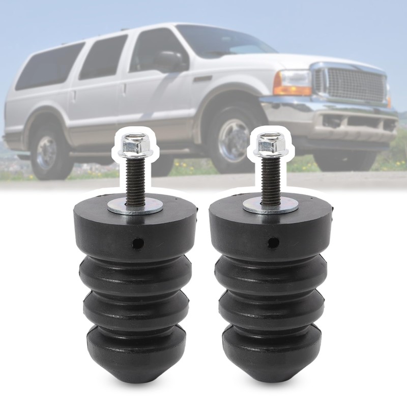 1C3Z4730AA 2 Pack Rear Bump Stops, Rear Leaf Spring Bumpers