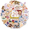 EWEISHEIT 40 PCS Little Bear Stickers, Vinyl Waterproof Stickers for