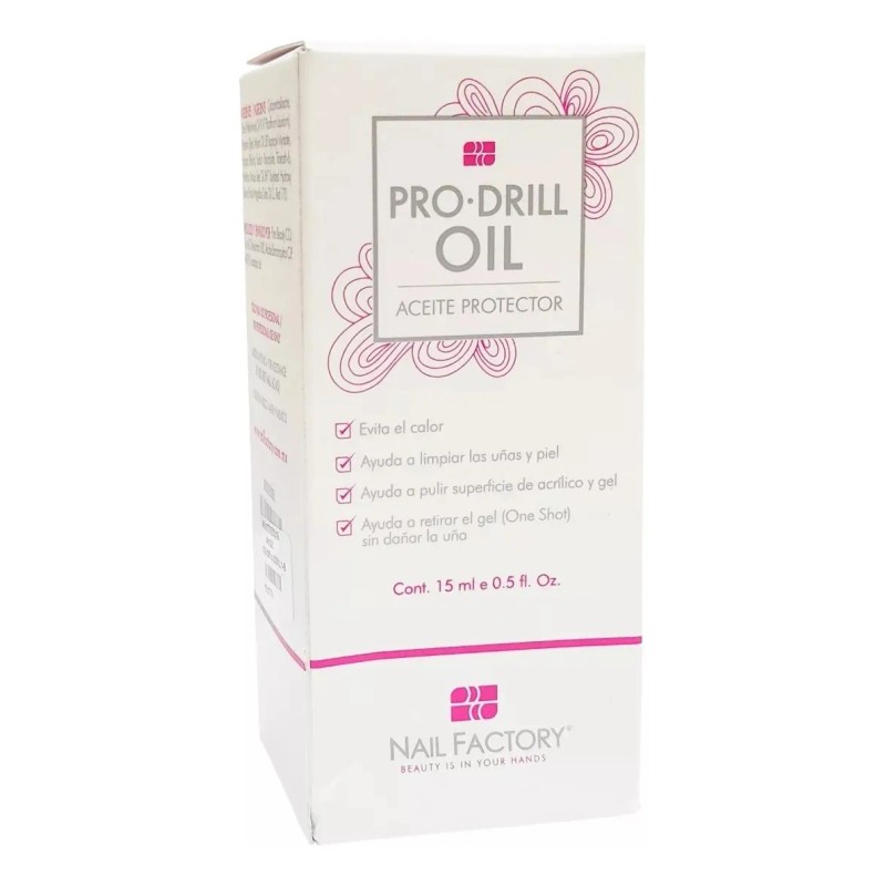 Aceite Protector De Pulido Pro Drill Oil, Nail Factory Color