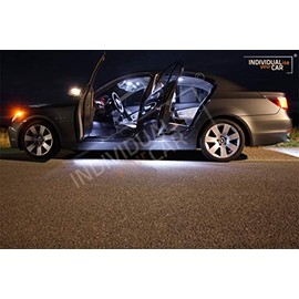 INDIVIDUALise your CAR Interior Lighting Set for 5 Series E60 Saloon (Without Panoramic Roof, Cool White) Cool White