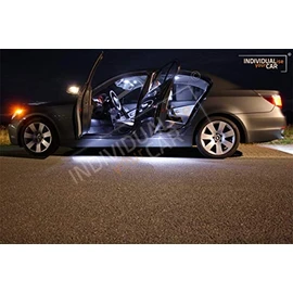 INDIVIDUALise your CAR Interior Lighting Set for 5 Series E60 Saloon (Without Panoramic Roof, Cool White) Cool White
