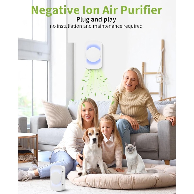 ySky Plug In Air Purifier for Home (1 pack), Negative