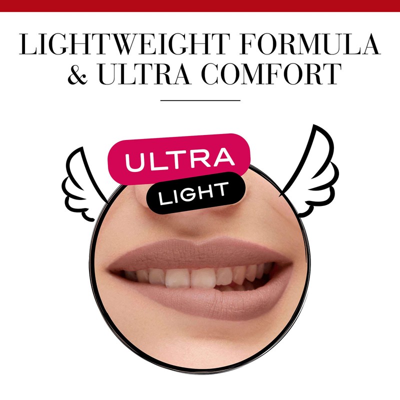 Bourjois Rouge Edition Velvet Liquid Lipstick 7 Nude–Ist Nudes, 6.7ml