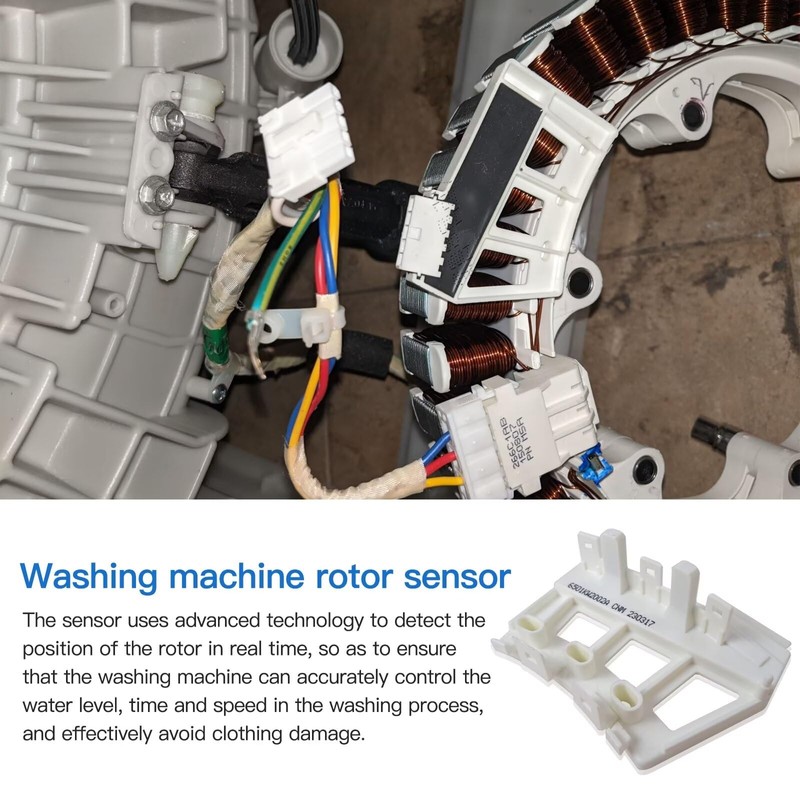 GRABOTE 6501KW2002A Washer Rotor Position Sensor Assembly for LG Kenmore