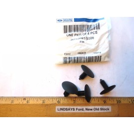 Ford 4 OEM FORD 2009/2016 F-150 TRUCK "PIN" SIDE AIR BAFFLE RETAINER, W713661-S300