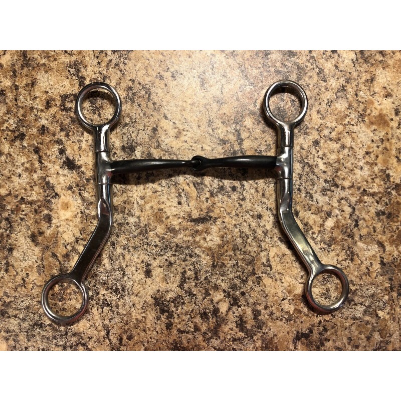 Reinsman Circle R 5” Snaffle Horse Bit Reinsman Western Flat