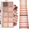 10 Colors Eyeshadow Palette Matte Naked Eye Shadow Makeup,High Pigmented,