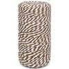 Cotton Twine Brown and White Baker String 2mm Thick 328