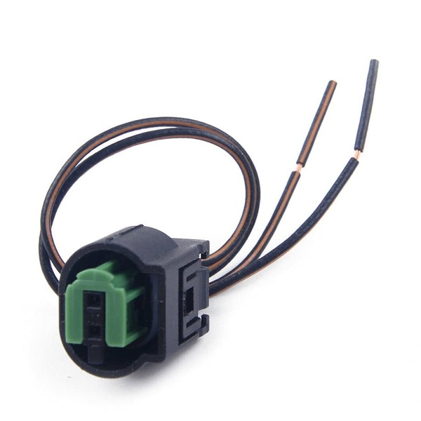 Car Outer Ambient Air Temperature Sensor Plug 2 Ports Compatible