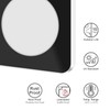 BBMI Remote Control Traffic Light, Red Yellow Green LED Wall