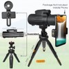 Monocular Telescope,10-30X42 High Power HD Zoom Monocular- BAK4 Prism &FMC