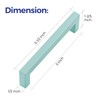 Ravinte 30 Pack 5 Inch Square Cabinet Handles - Green