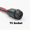 T5 Pre-Wiring Socket Wiring Harness Adapter Connector for W2.1 x