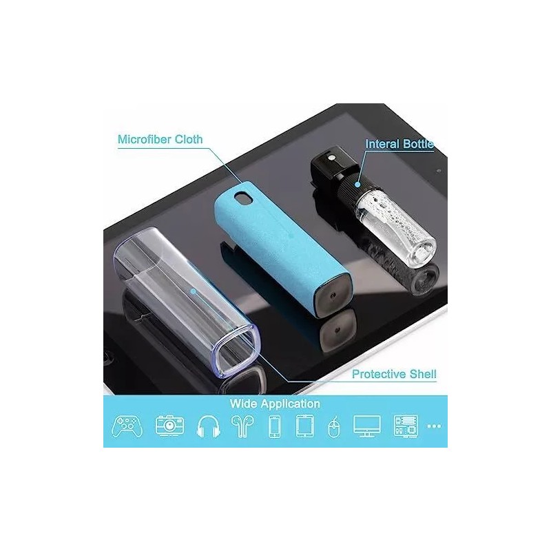 As shown Effortless Touchscreen Mist Cleaner Spray for TVs, Laptops,