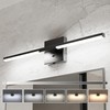 Ensenior Modern Bathroom Vanity Light 24 inch, Built-in Dimmer, 14W