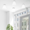 Luminea Recessed Spotlight Sockets: Set of 3 GU10 LED Spotlights